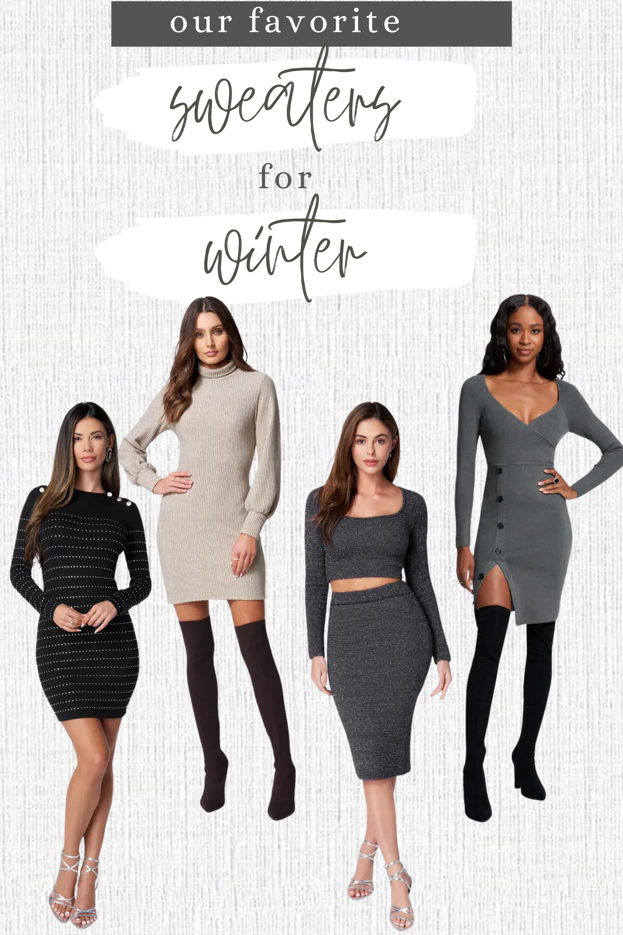 Our Favorite Sweater Dresses